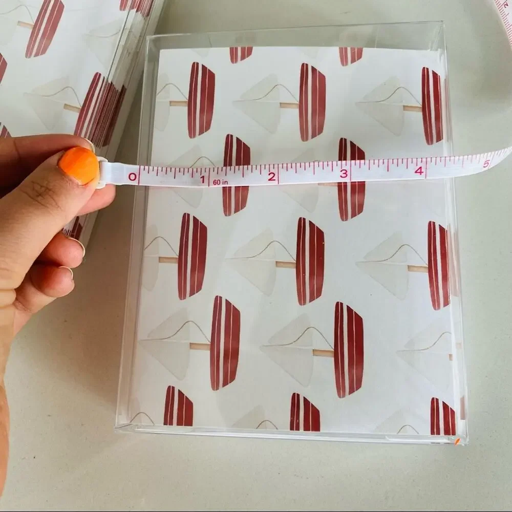 NEW ANTHROPOLOGIE White Red Illustrated Sailboats Nautical Card Notecards s/10
